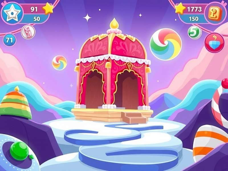 Sweet Candy Odyssey Game Screenshot